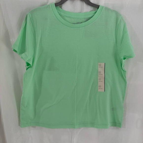 Universal Thread Light Green Short Sleeve Tee - Picture 1 of 6